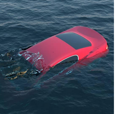 Car Sinking